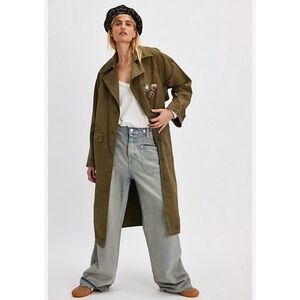 Free People  We The Free Perry Military Duster